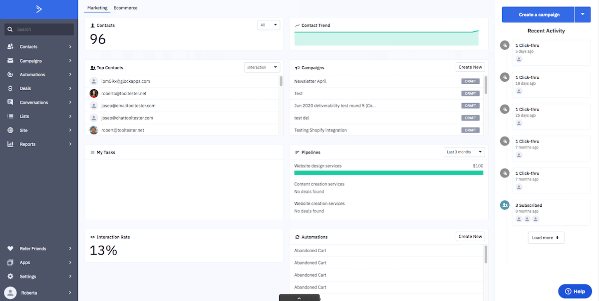 ActiveCampaign CRM