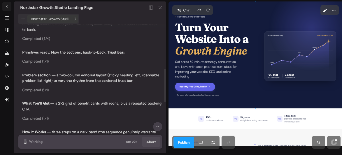 Onepage AI Page Generator
