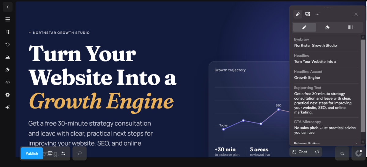 Onepage Page Editor