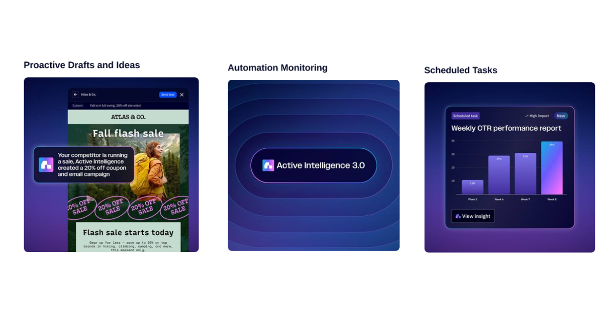 Active Intelligence 3: Autonomous Actions