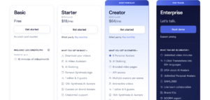 Synthesia Pricing